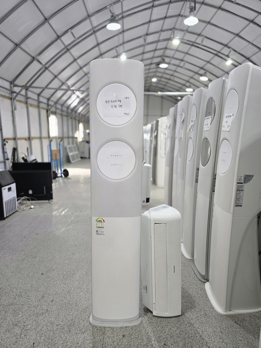 0164번 삼성인버터 무풍 투인원 에어컨 16평 6평